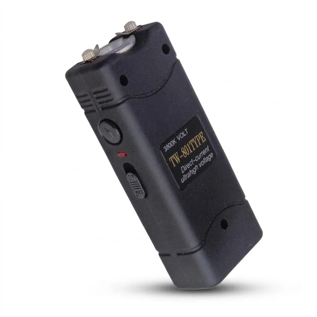 801 Type Rechargeable Self-Defense Stun Gun with LED Flashlight