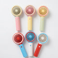 Mini Portable Handheld Fan – Cute Dual-Tone USB Rechargeable Pocket Cooling Fan for Travel, Office & Outdoor Summer