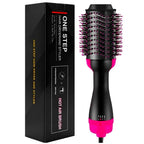 One Step Hair Dryer and Styler – 3-in-1 Hot Air Paddle Brush, Volumizer & Straightener for Smooth, Frizz-Free Blowouts