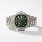Nautilus Style Automatic Watch Olive Green Dial