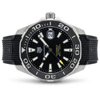 Tag Heuer Aquaracer Black Rubber Black Dial Men's Watch